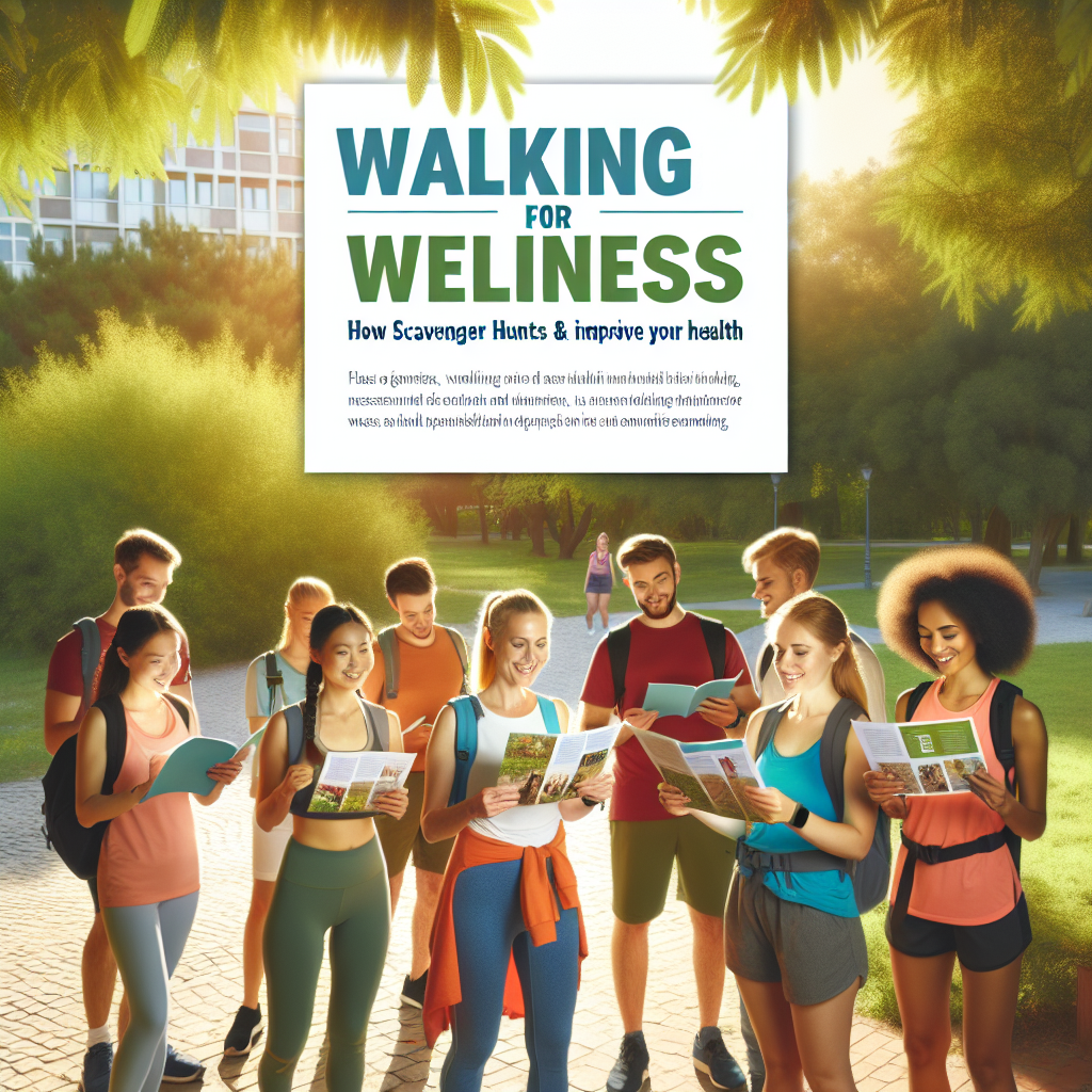 Walking for Wellness: How Scavenger Hunts and Quiz Walks Improve Your Health